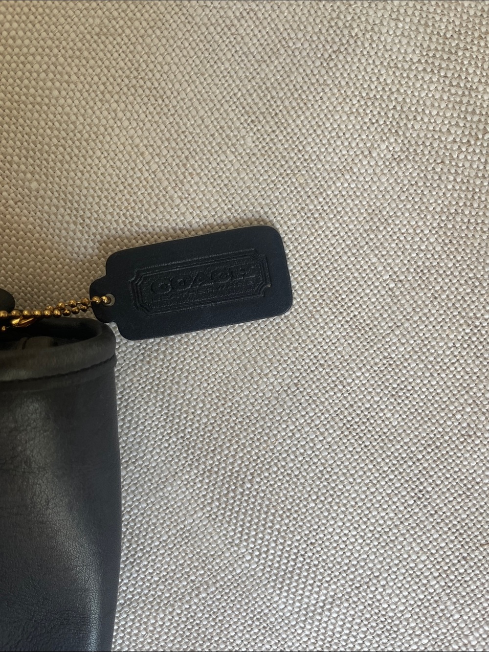 Coach Vintage NYC City Bag 9790 Black Leather Shoulder Bag EUC - Picture 13 of 14